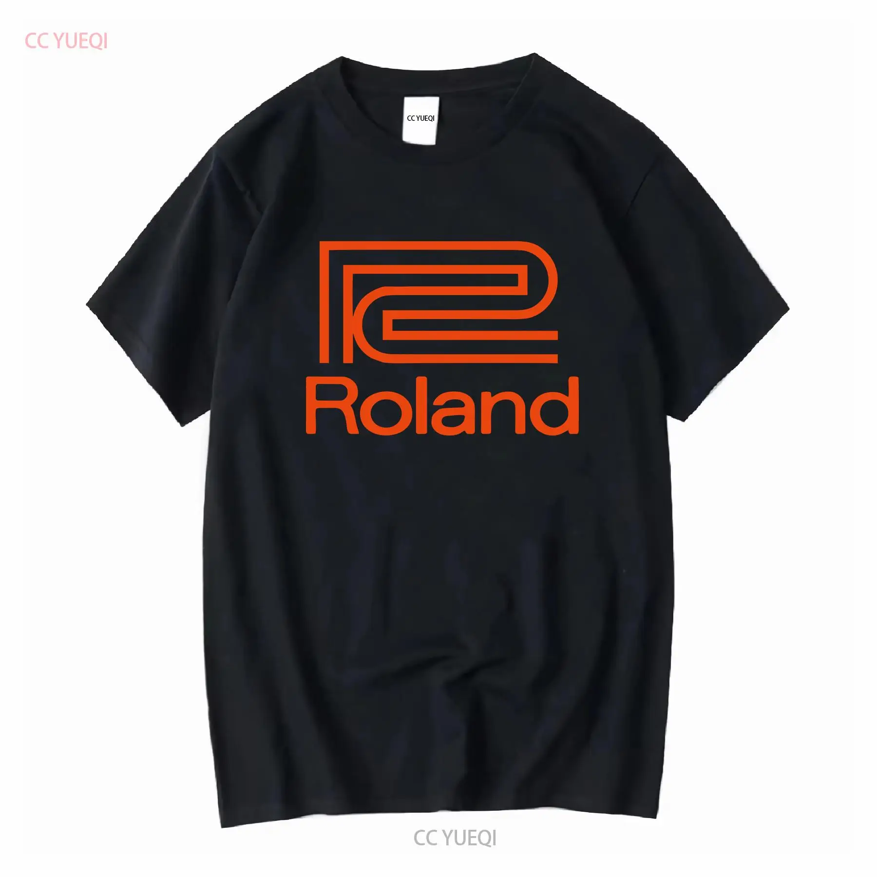 Street Fashion Logo - Roland Synthétiseur Logo rétro t-shirt manches