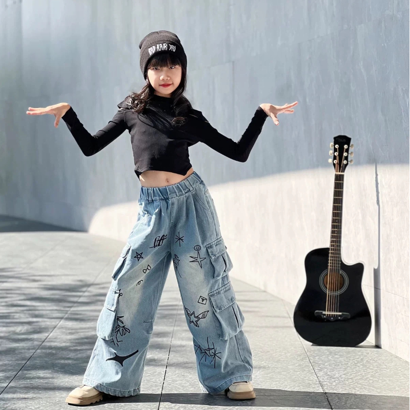 Street Fashion Runway - Costumes de danse jazz pour filles,