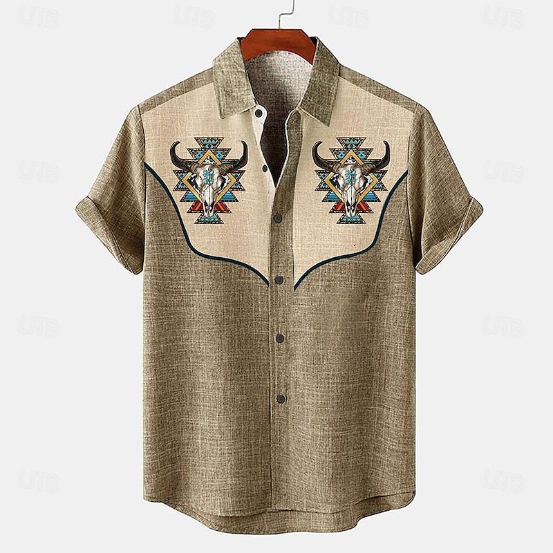 Parade Fashion Street - Chemise en lin pour hommes à