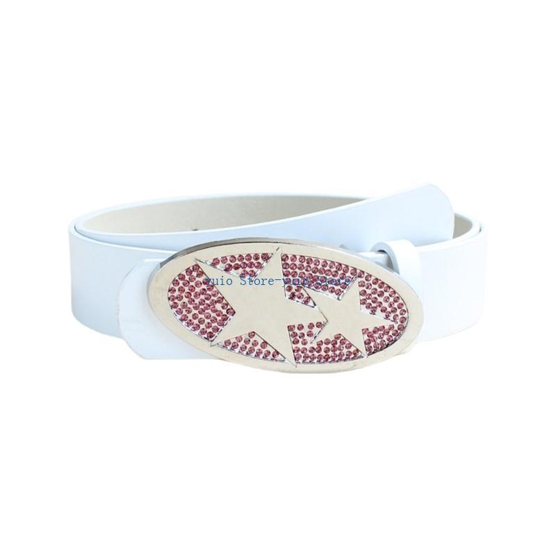 Street Fashion Reference - X7XB – ceinture à boucle étoile