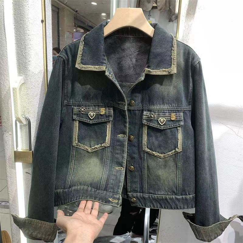 Street Fashion Hong Kong - Veste en jean tendance pour femme,