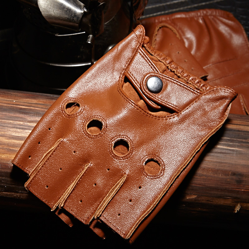 Street Fashion Gloves - Gants demi-doigt pour hommes de haute