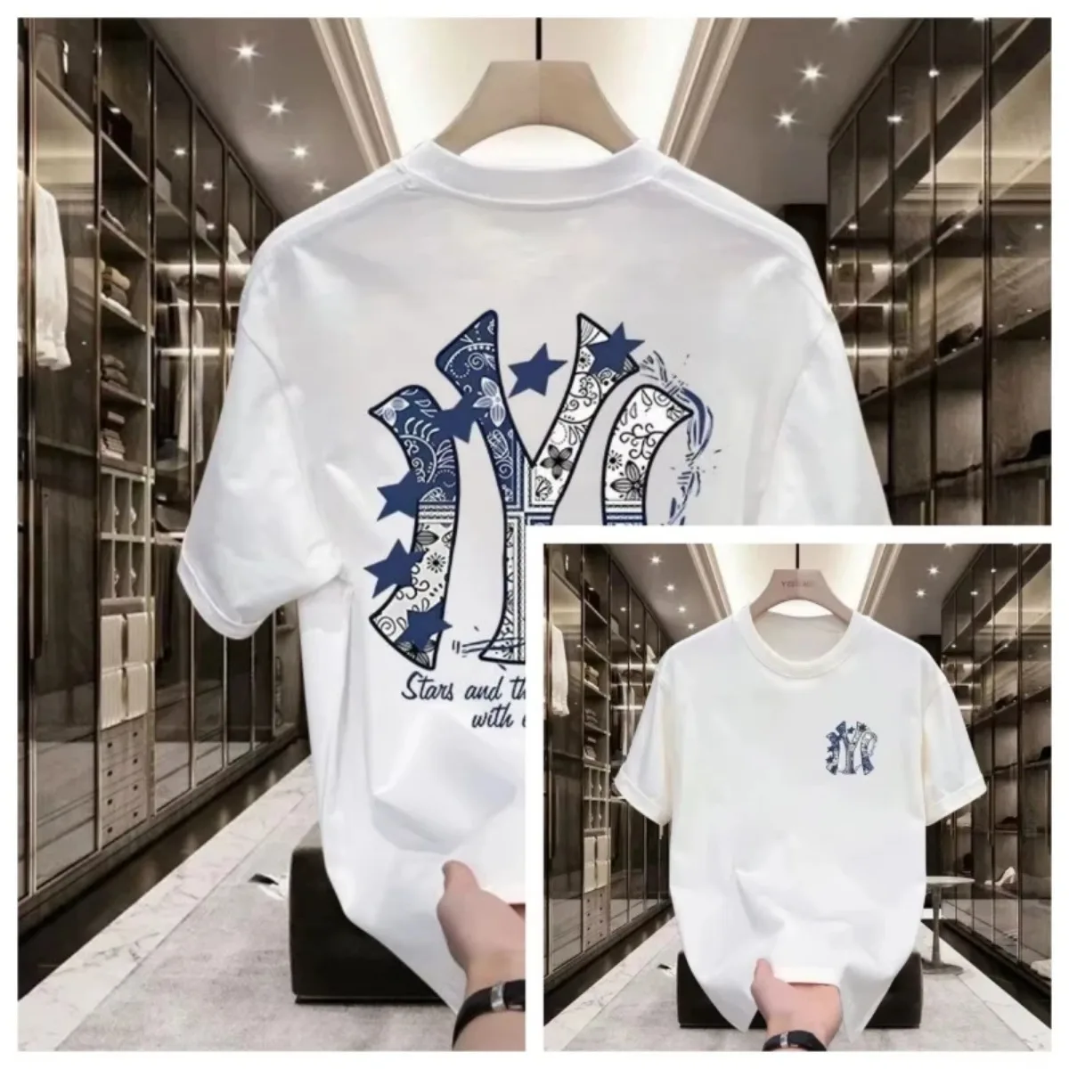 Parade Fashion Street - T-shirt Homme Imprimé à Manches Courtes