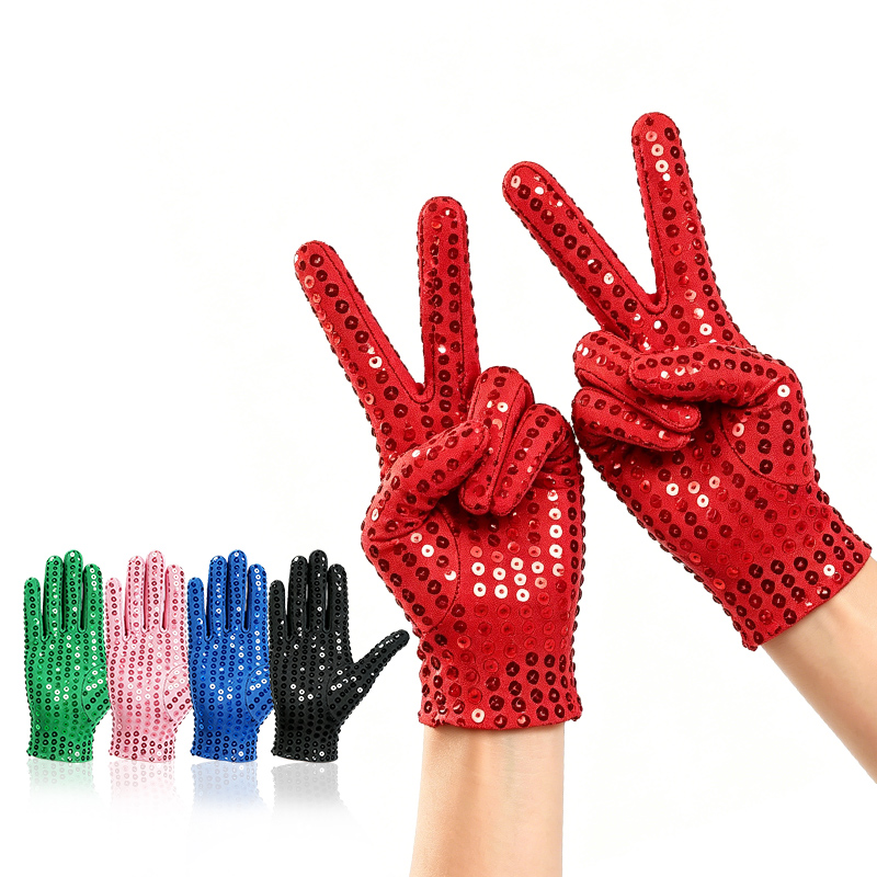 Street Fashion Gloves - Gants à Paillettes pour Hommes et