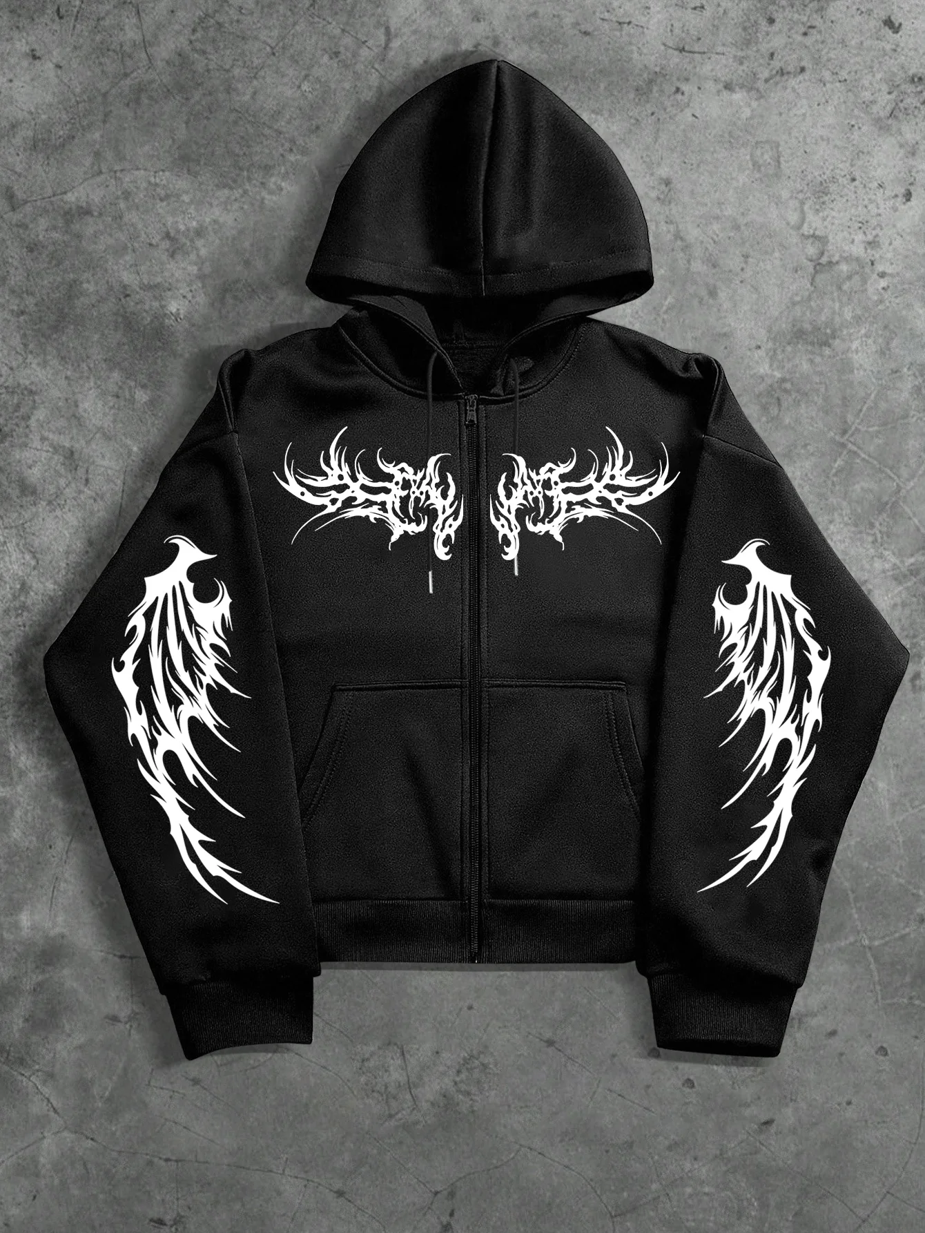 Street Fashion Zip Up Hoodie - Sweat à capuche zippé pour homme,
