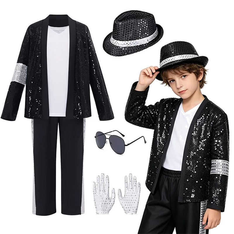 Street Fashion Gloves - Costume de Star Pop Hip-Hop pour