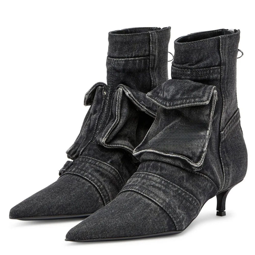 Parade Fashion Street - Para Mujer femmes chaussures lavé Denim