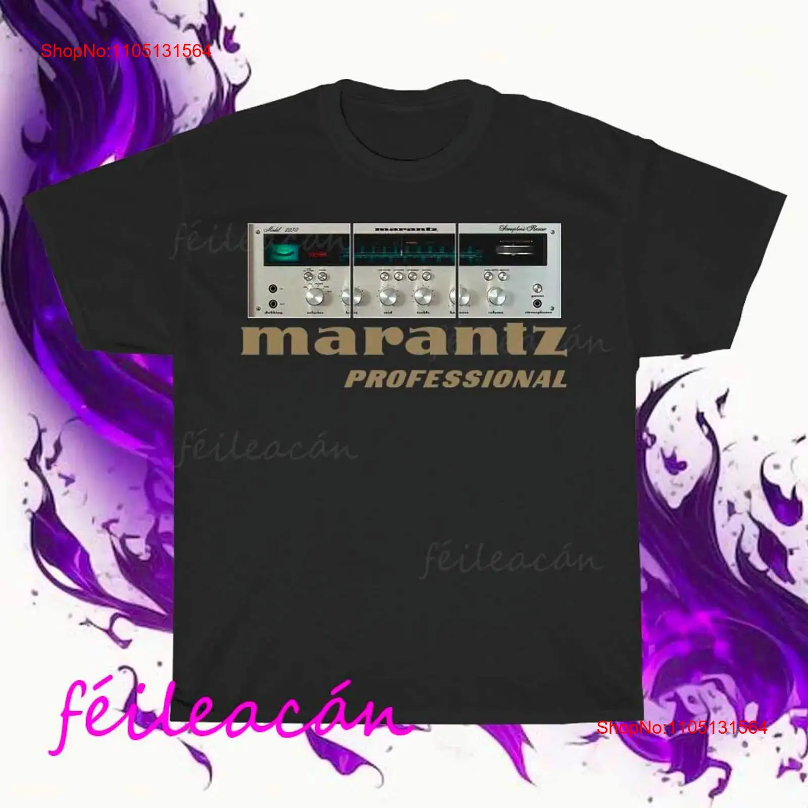 Street Fashion Logo - Tout nouveau Logo amplificateur Marantz t-shirt