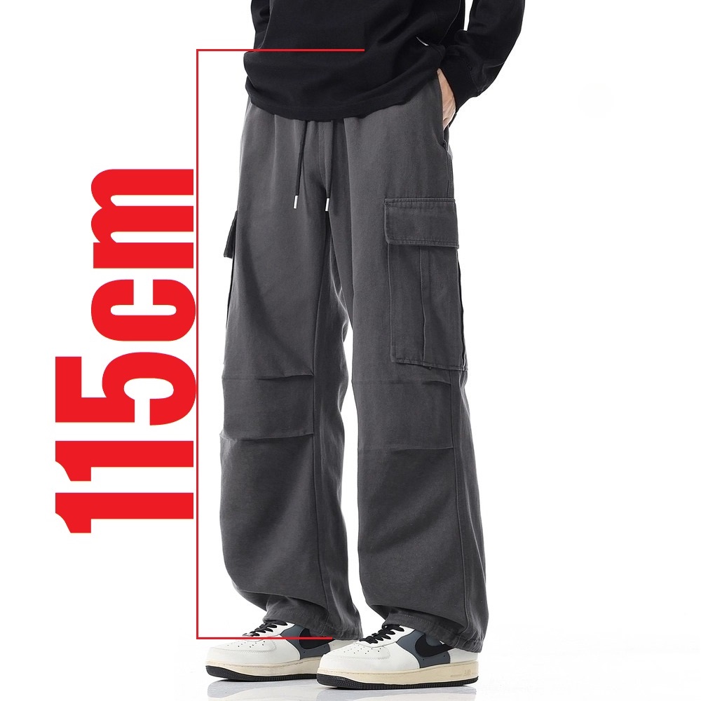 Cargo Pant Wide - 1991sxl grand hommes pantalon droit jambe