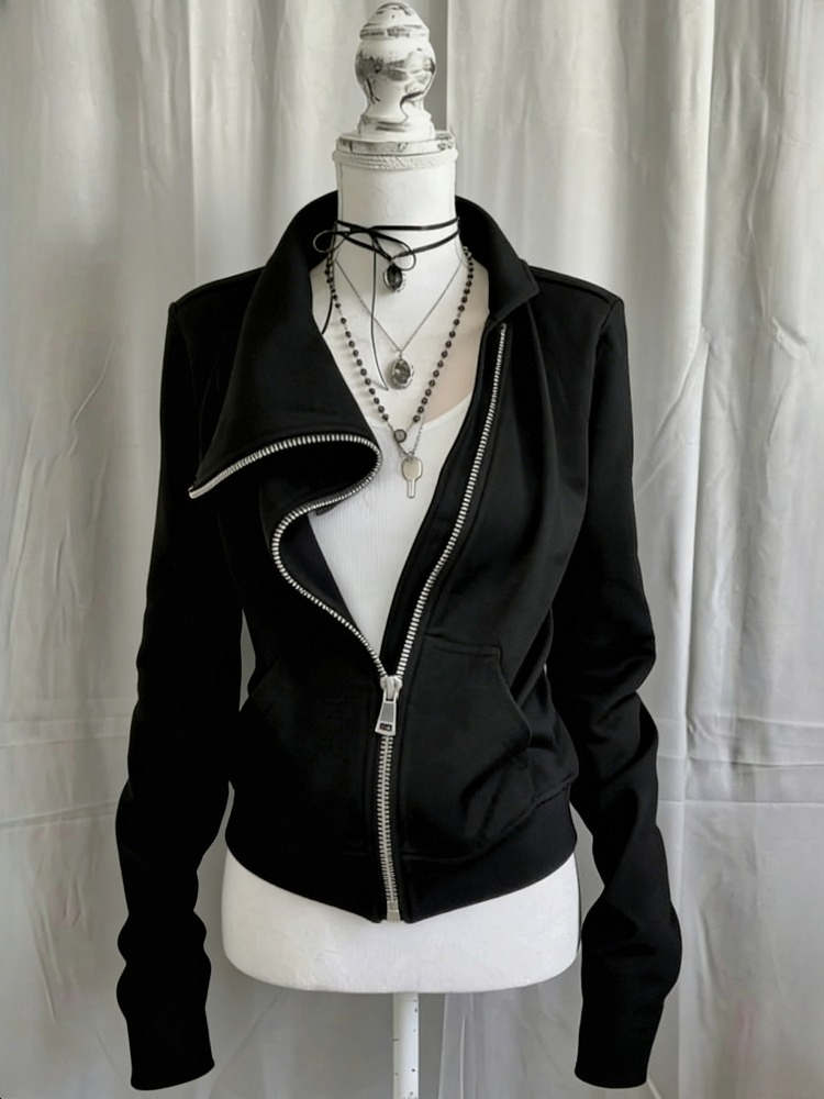 Veste à capuche en fausse four - Street Fashion Zip Up Hoodie avis et prix