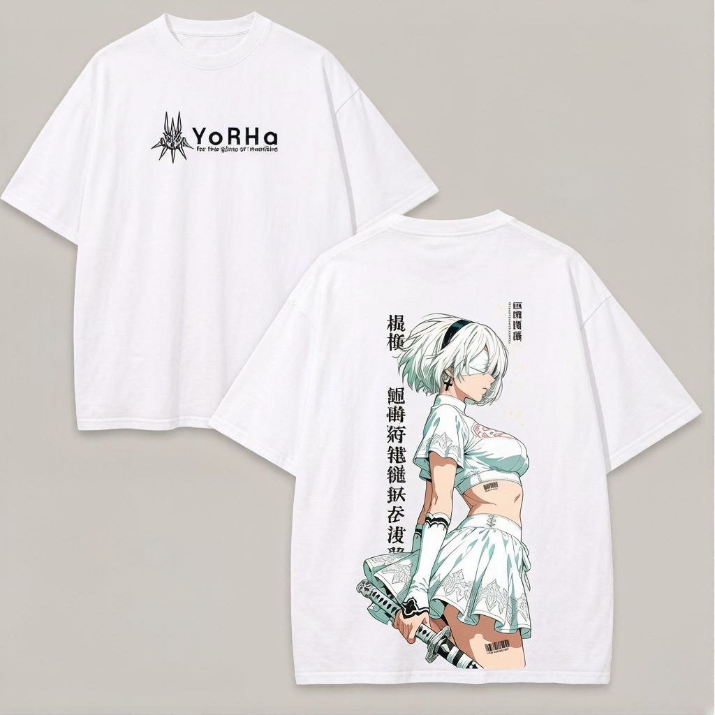 T-shirt surdimensionné NieR Au - Street Fashion Logo avis et prix