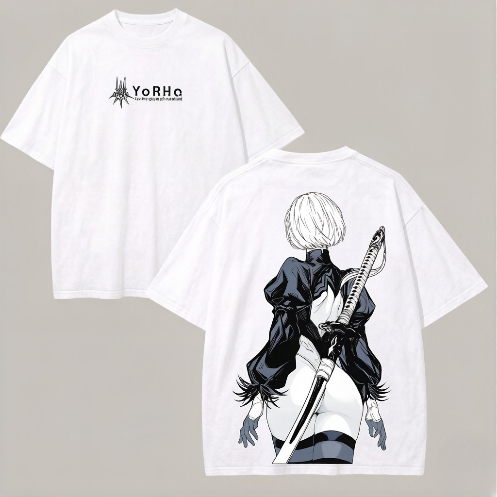 T-shirt surdimensionné NieR Au - Street Fashion Logo avis et prix