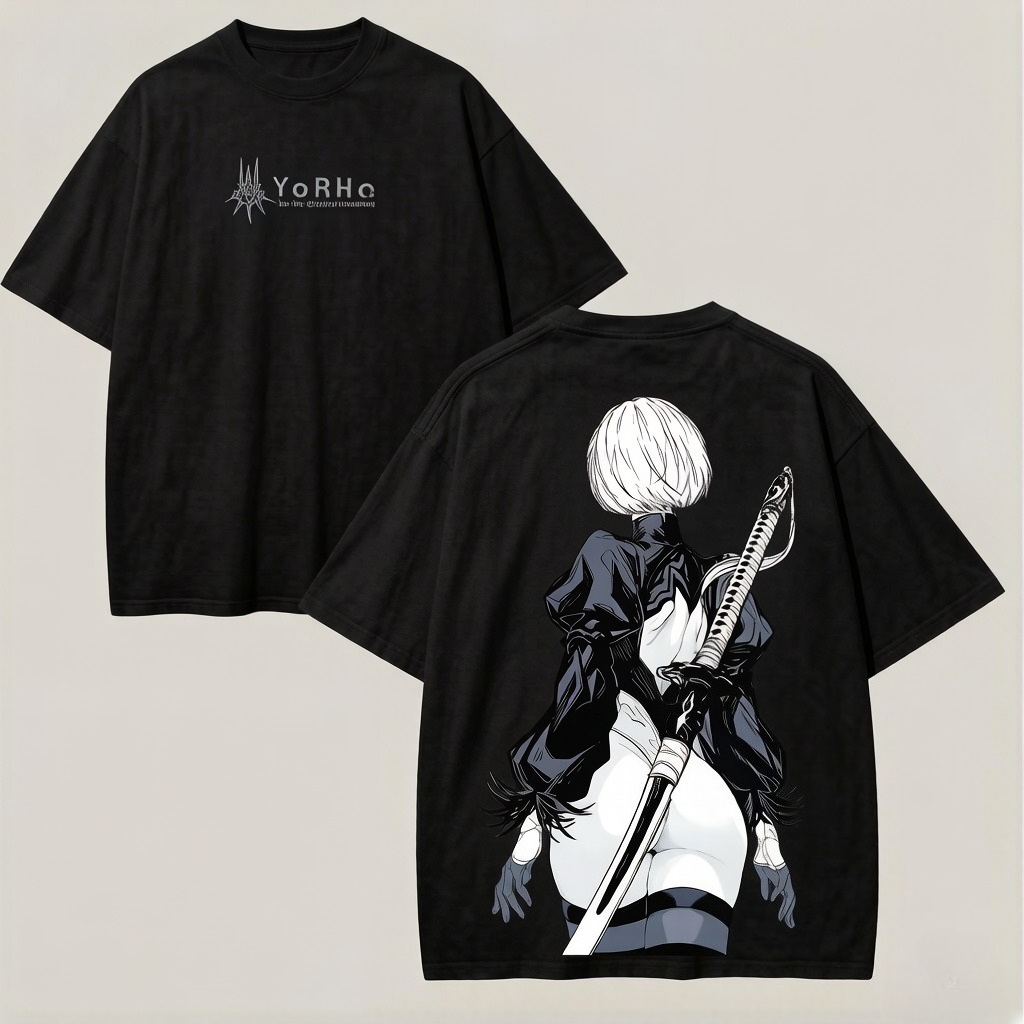T-shirt surdimensionné NieR Au - Street Fashion Logo avis et prix