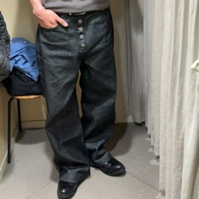 Jeans pour hommes Harajuku été - Street Fashion Hong Kong avis et prix
