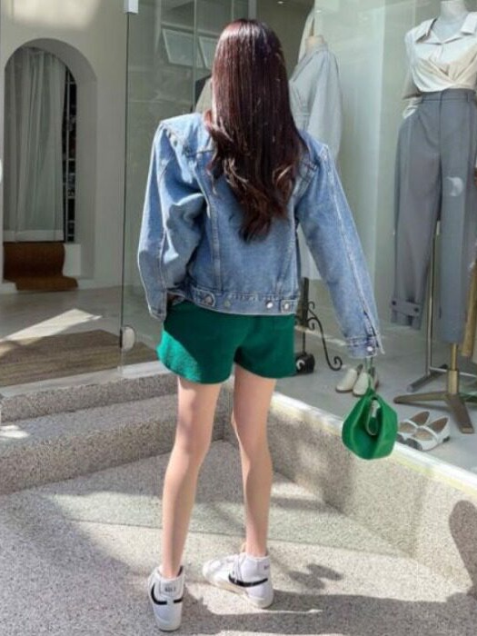 Veste en jean classique, intem - Street Fashion Hong Kong avis et prix
