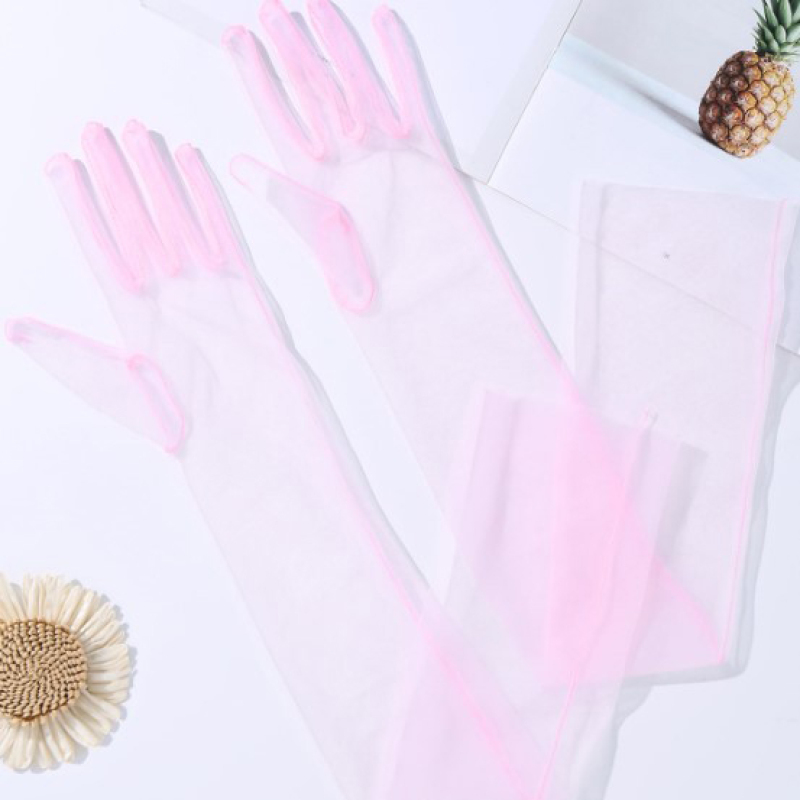 Gants longs transparents et fi - Street Fashion Gloves avis et prix