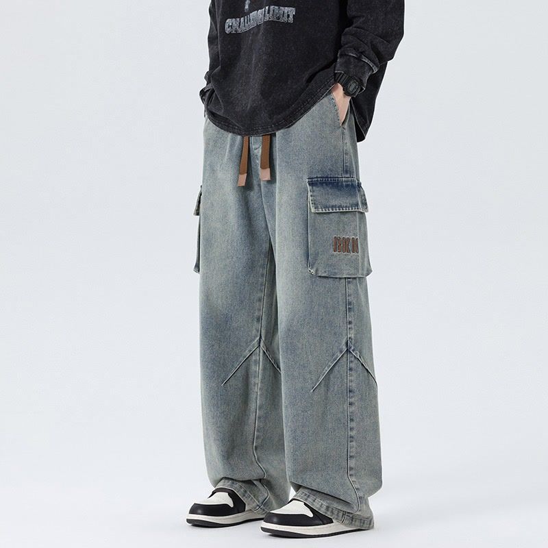 Jean cargo à jambes larges pou - Cargo Pant Wide avis et prix