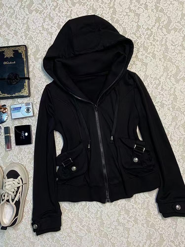 Sweat-shirt à capuche décontra - Street Fashion Zip Up Hoodie avis et prix