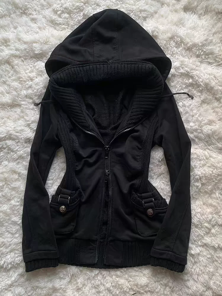 Sweat-shirt à capuche décontra - Street Fashion Zip Up Hoodie avis et prix