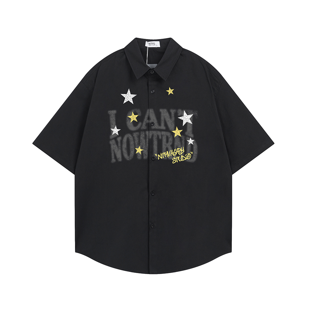 T-shirt imprimé amusant à manc - Street Fashion Reviews avis et prix