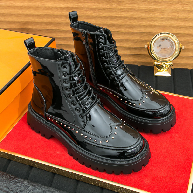Bottes montantes à rivets pour - Parade Fashion Street avis et prix