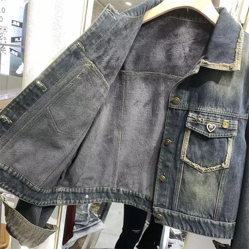Veste en jean tendance pour fe - Street Fashion Hong Kong avis et prix