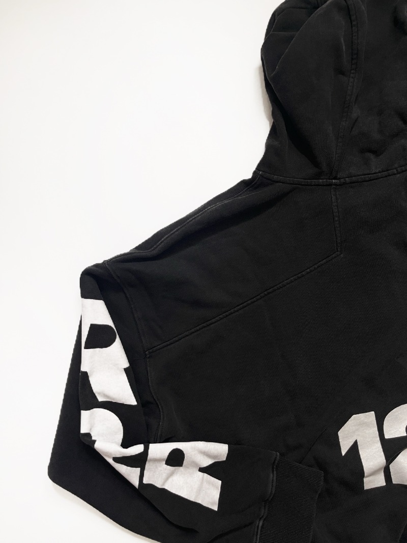 RRR-123 LOGO brodé Double ferm - Street Fashion Zip Up Hoodie avis et prix