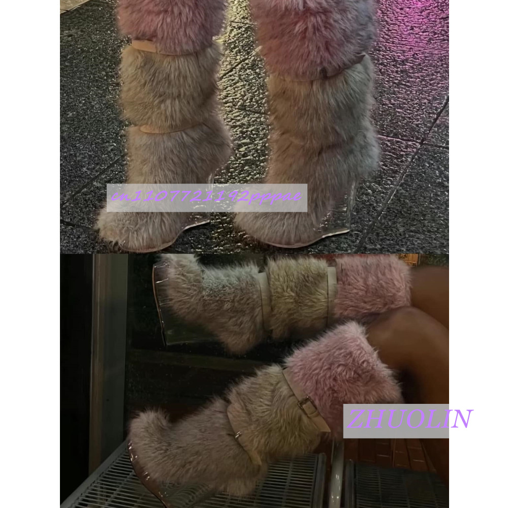 Bottes compensées transparente - Street Fashion Runway avis et prix