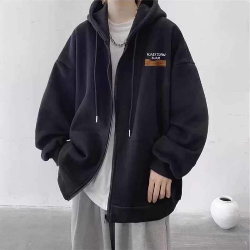 Sweat à capuche zippé pour hom - Street Fashion Zip Up Hoodie avis et prix