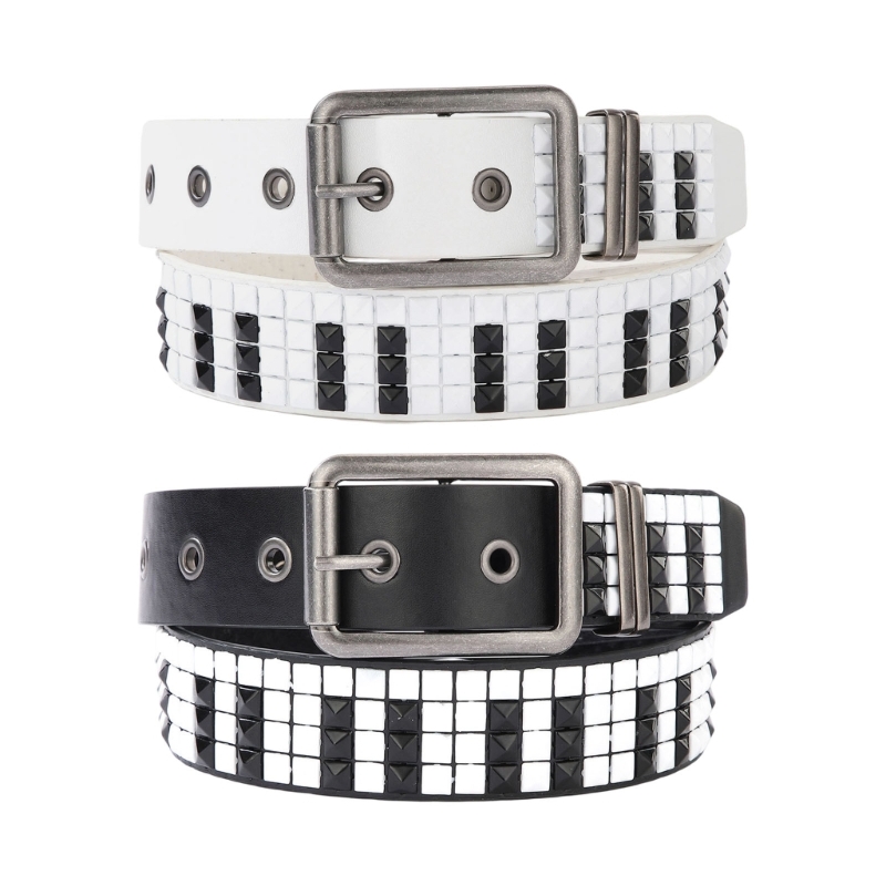 Ceinture décorative à Rivets P - Street Fashion Reference avis et prix