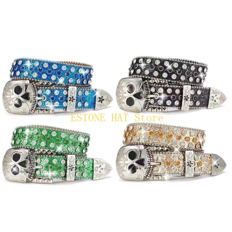 49MF – ceinture à boucle tête  - Street Fashion Reference avis et prix