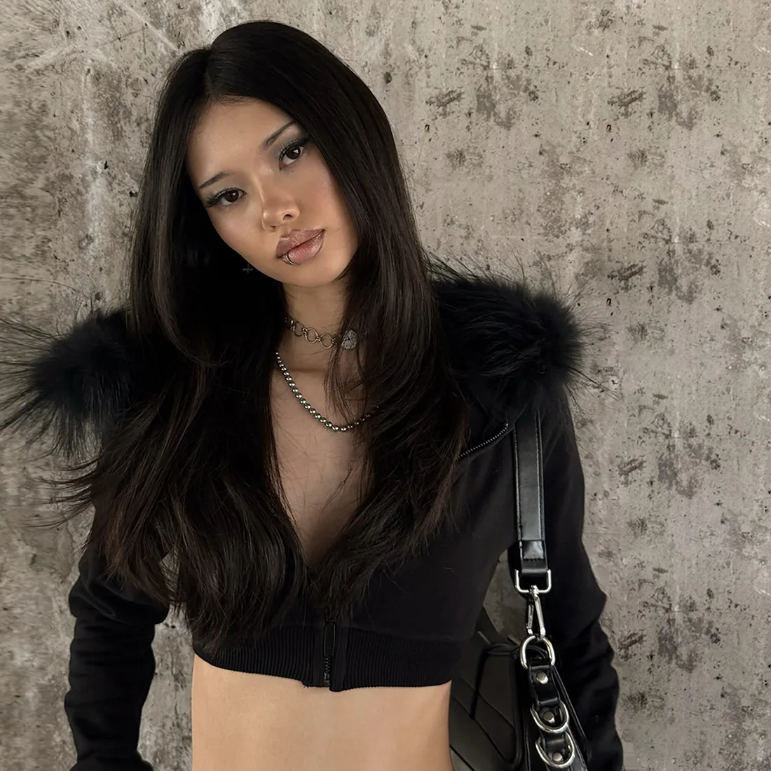 Mode gothique Y2k, Harajuku, I - Street Fashion Zip Up Hoodie avis et prix