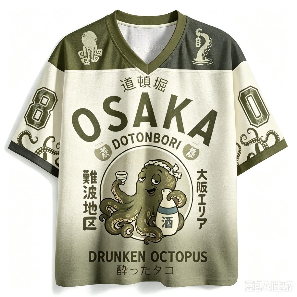 T-shirt sport pour homme à col - Street Fashion Osaka avis et prix