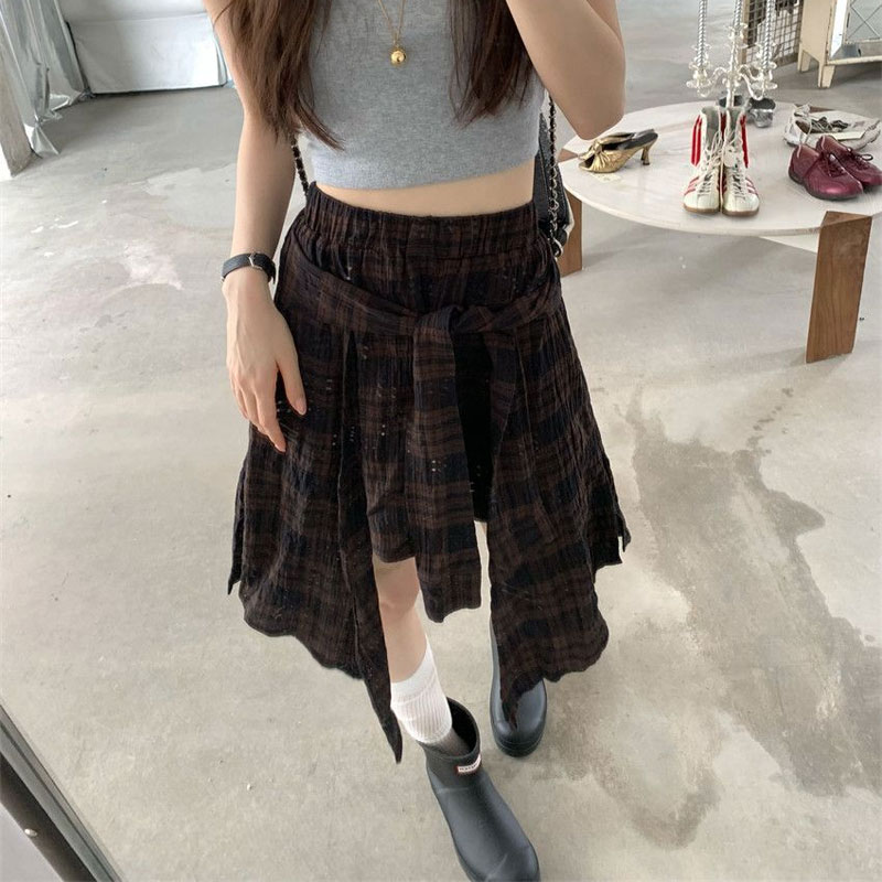 Mini-jupes coréennes vintage à - Korean Street Fashion Female avis et prix