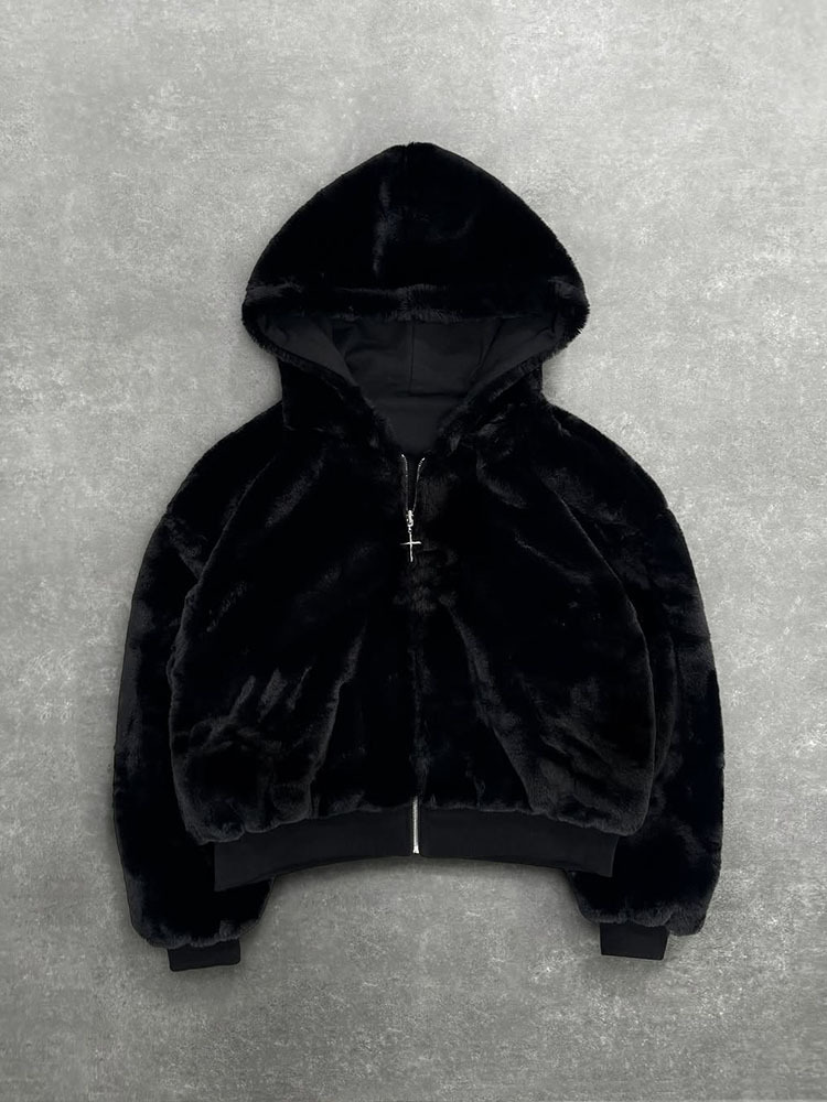 Vintage Gothique Rue Zipper Lâ - Street Fashion Zip Up Hoodie avis et prix