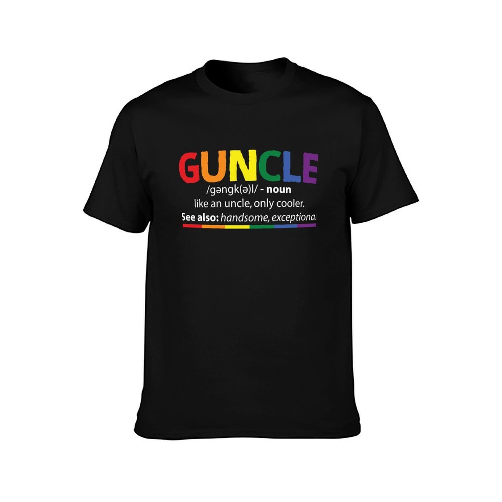 Guncle - t-shirt décontracté à - Street Fashion Definition avis et prix