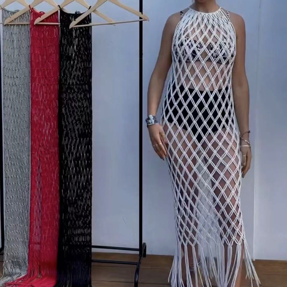 Beachapche-Robe longue à col r - Street Fashion Runway avis et prix