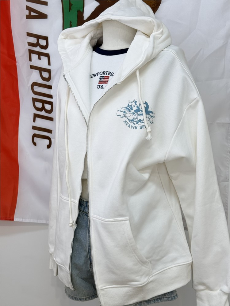 Nouveau Sweat à Capuche Zippé  - Street Fashion Zip Up Hoodie avis et prix