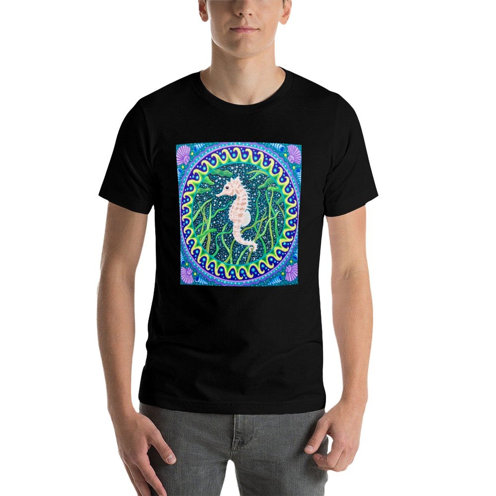 T-shirt Sydney Seahorse, style - Street Fashion Sydney avis et prix