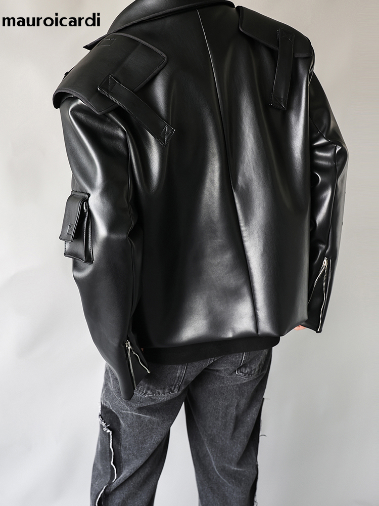 Mauroicardi-Veste en similicui - Street Fashion Runway avis et prix