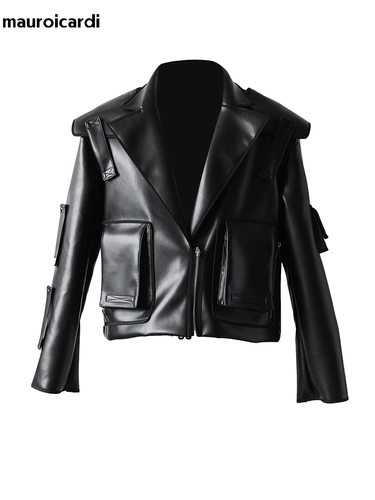 Mauroicardi-Veste en similicui - Street Fashion Runway avis et prix