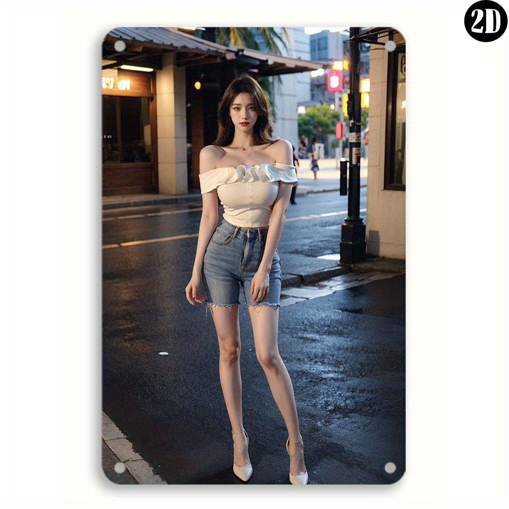 Plaque Métallique Haute Défini - Street Fashion Definition avis et prix