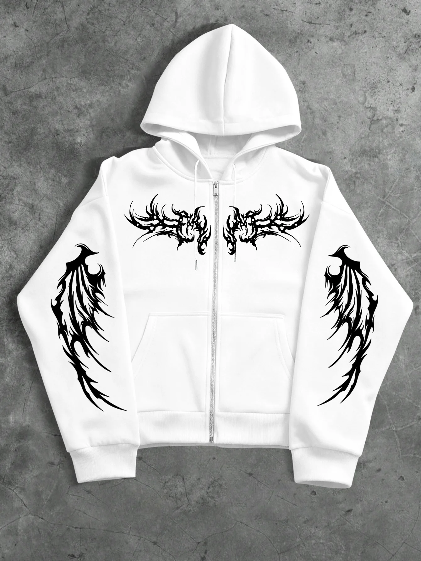 Sweat à capuche zippé pour hom - Street Fashion Zip Up Hoodie avis et prix