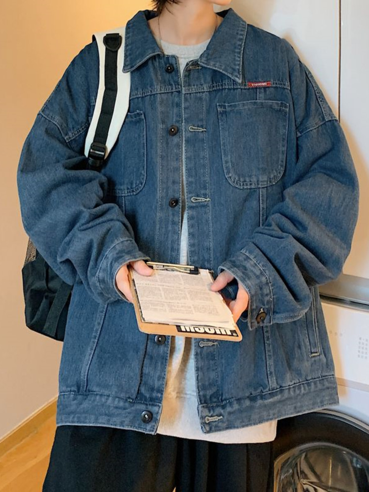 Veste en jean Chic Hip Hop Wes - Street Fashion Hong Kong avis et prix
