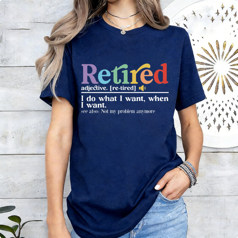 T-shirt drôle pour les retrait - Street Fashion Definition avis et prix