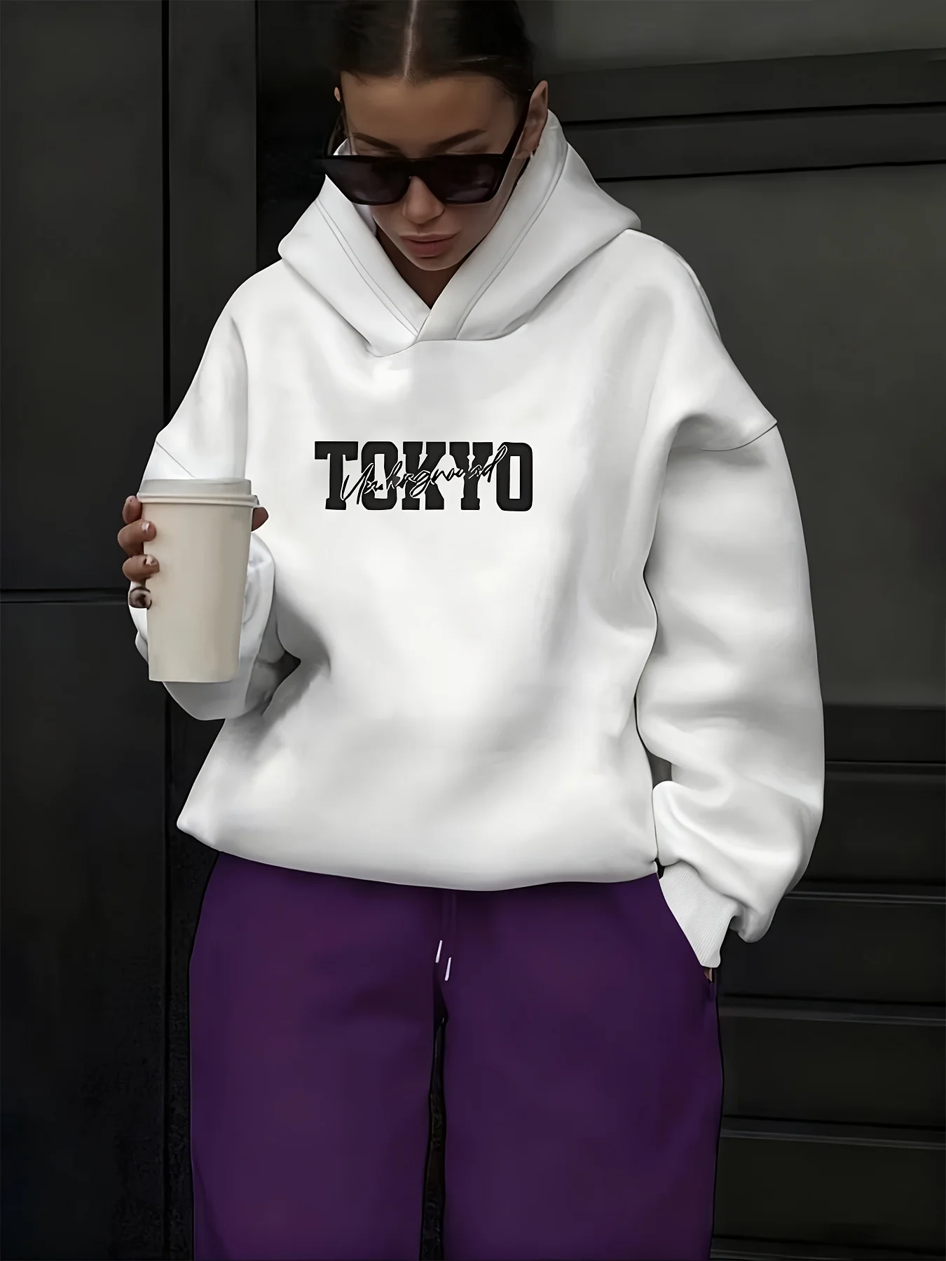 Sweat-shirt à capuche streetwe - Street Fashion Tokyo avis et prix