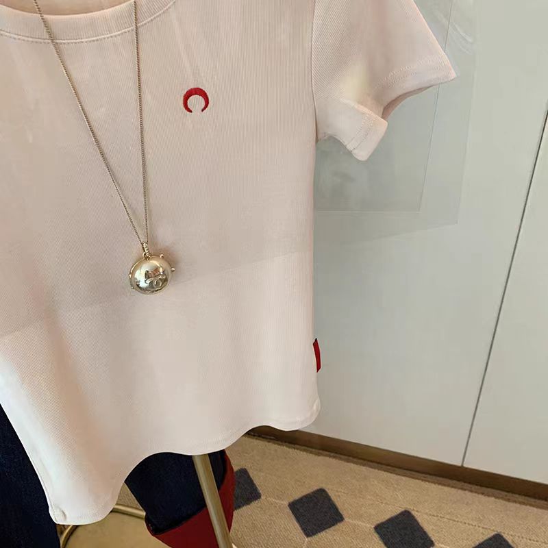 Nouveau T-shirt coréen d'été p - Korean Street Fashion Female avis et prix