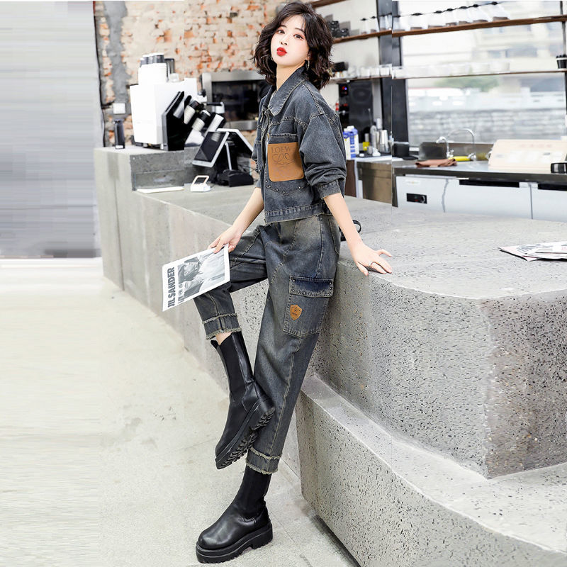 Costume de Cowboy de rue frit  - Korean Street Fashion Female avis et prix