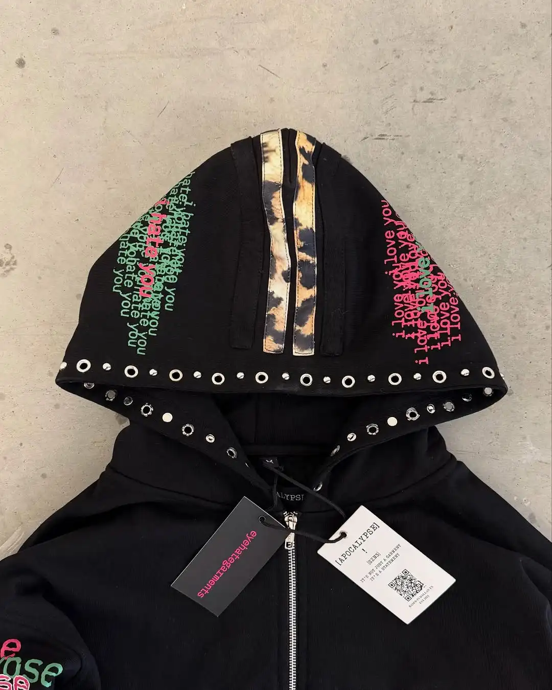 Eyehategarment Street Fashion  - Street Fashion Zip Up Hoodie avis et prix