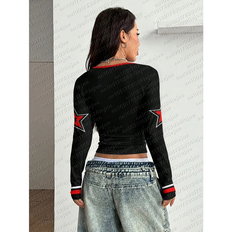T-shirt confortable à manches  - Street Fashion Chicago avis et prix